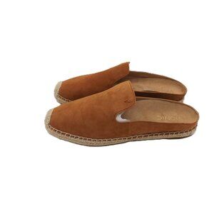 Vionic Tan Suede Mules